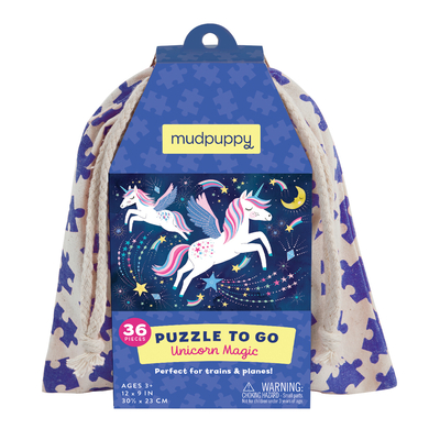 Unicorn Magic Puzzle to Go By Rebecca Jones (Illustrator) Cover Image