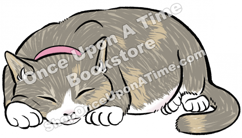 Pippi Sleep Sticker on a white background